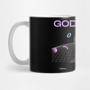 She is a goddess - Vaporwave Break Up - Virtual Reality Mug